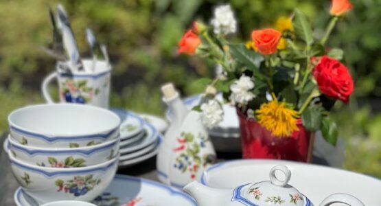 Посуда в стиле французский сад купить в Gastromagazin.ru